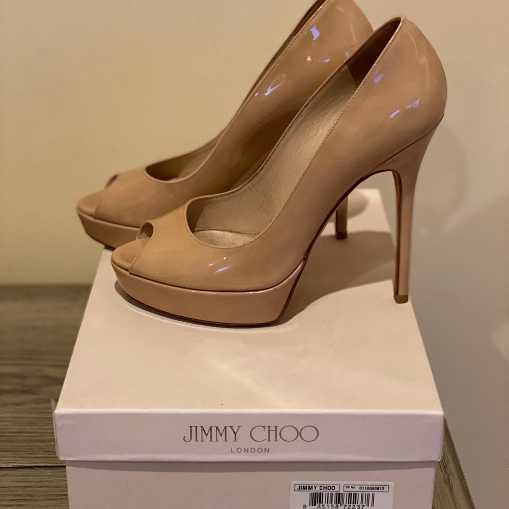 Jimmy Choo Crown Nude